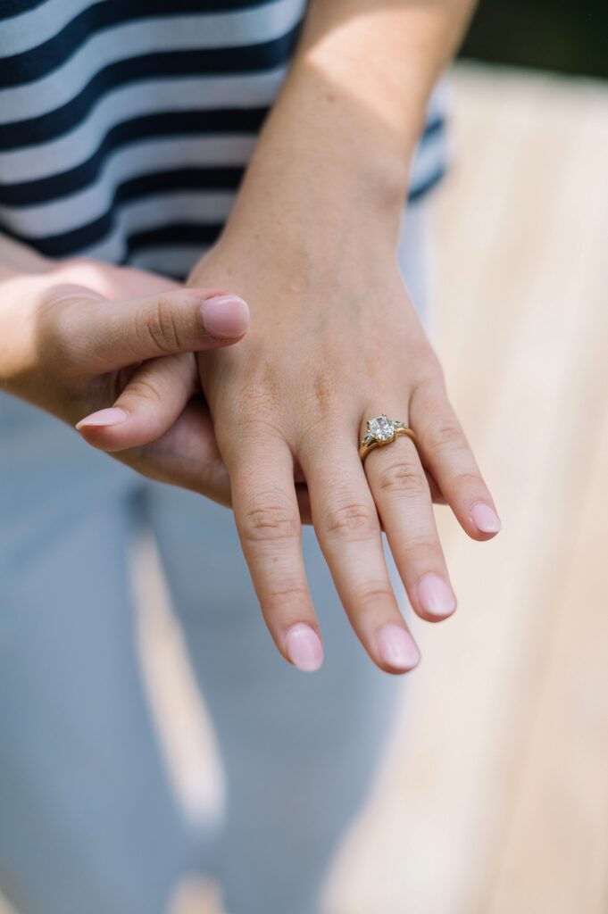 A Surprise Proposal at the Lake House